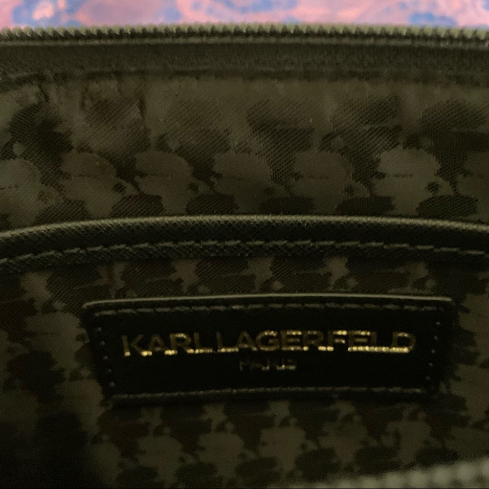 *NWT* Karl Lagerfeld Paris Two-Piece Envelope Wristlet Clutch Set - Picture 8 of 13